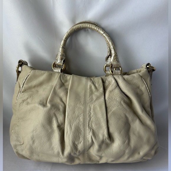 Brahmin tan leather large hang bag - Picture 6 of 11